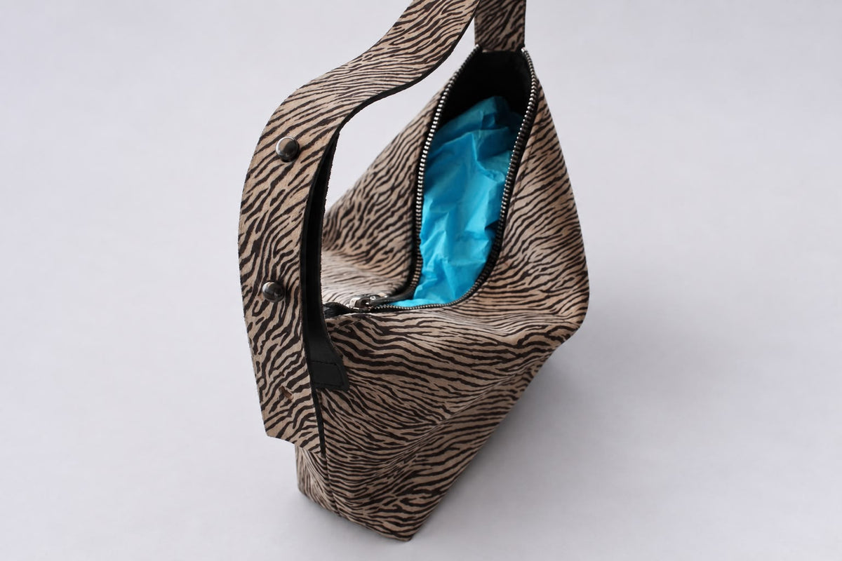 The Slouch Bag - Zebra