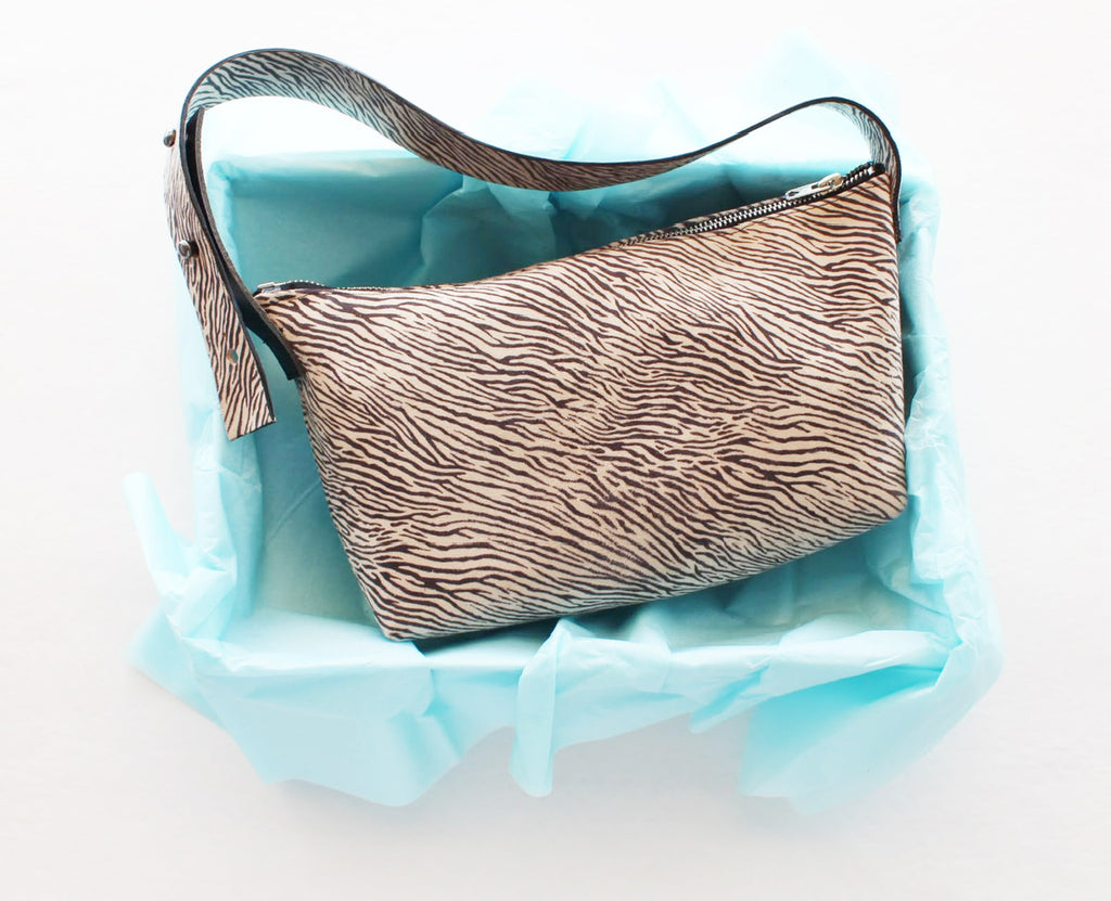 The Slouch Bag - Zebra