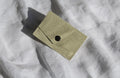 Leather wallet— Sage