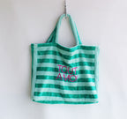 Horizon Bag — Green Stripe