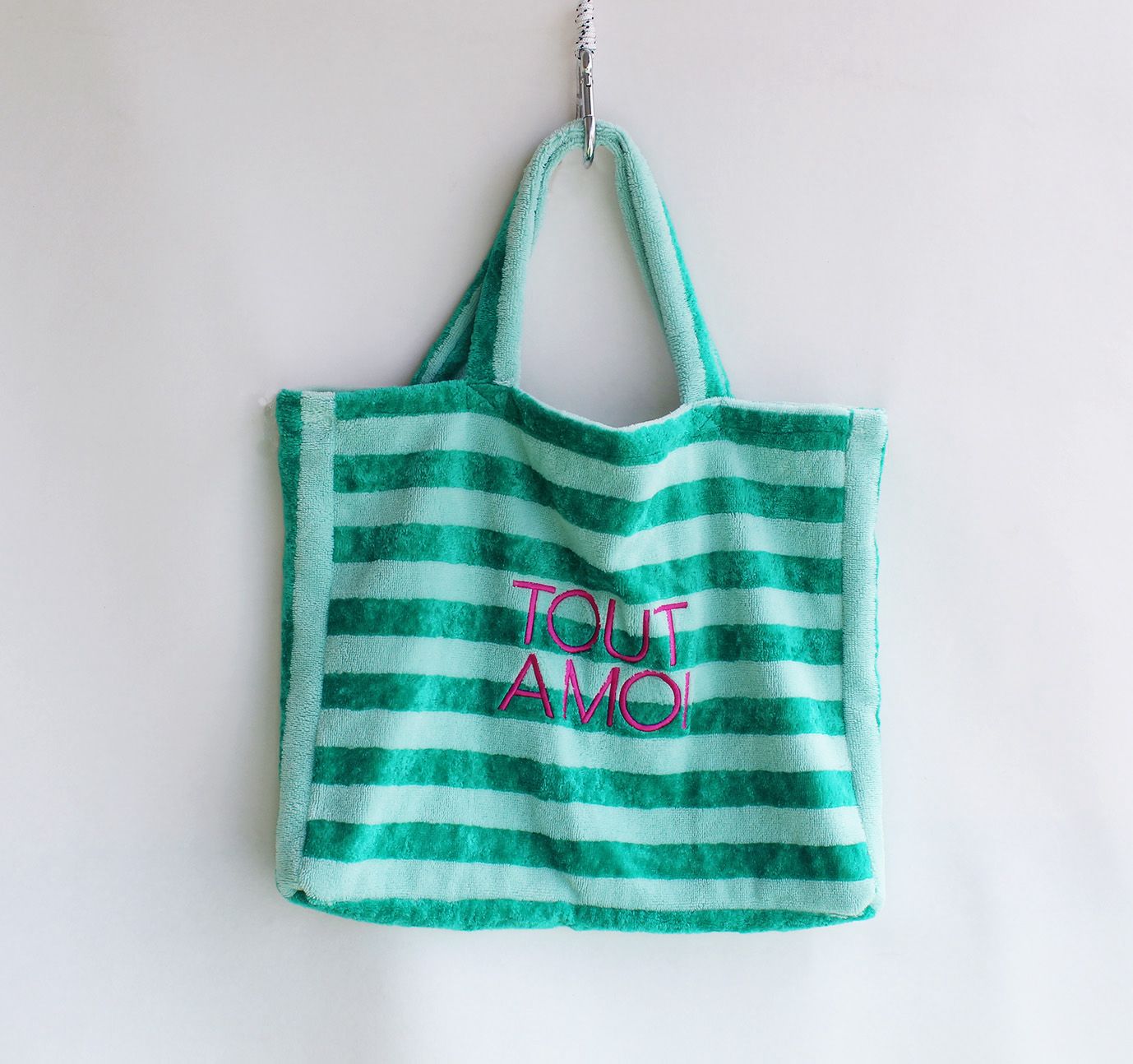 Horizon Bag — Green Stripe