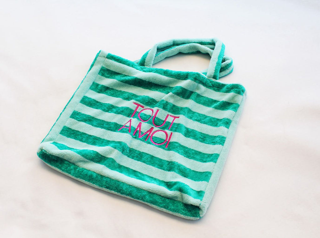 Horizon Bag — Green Stripe