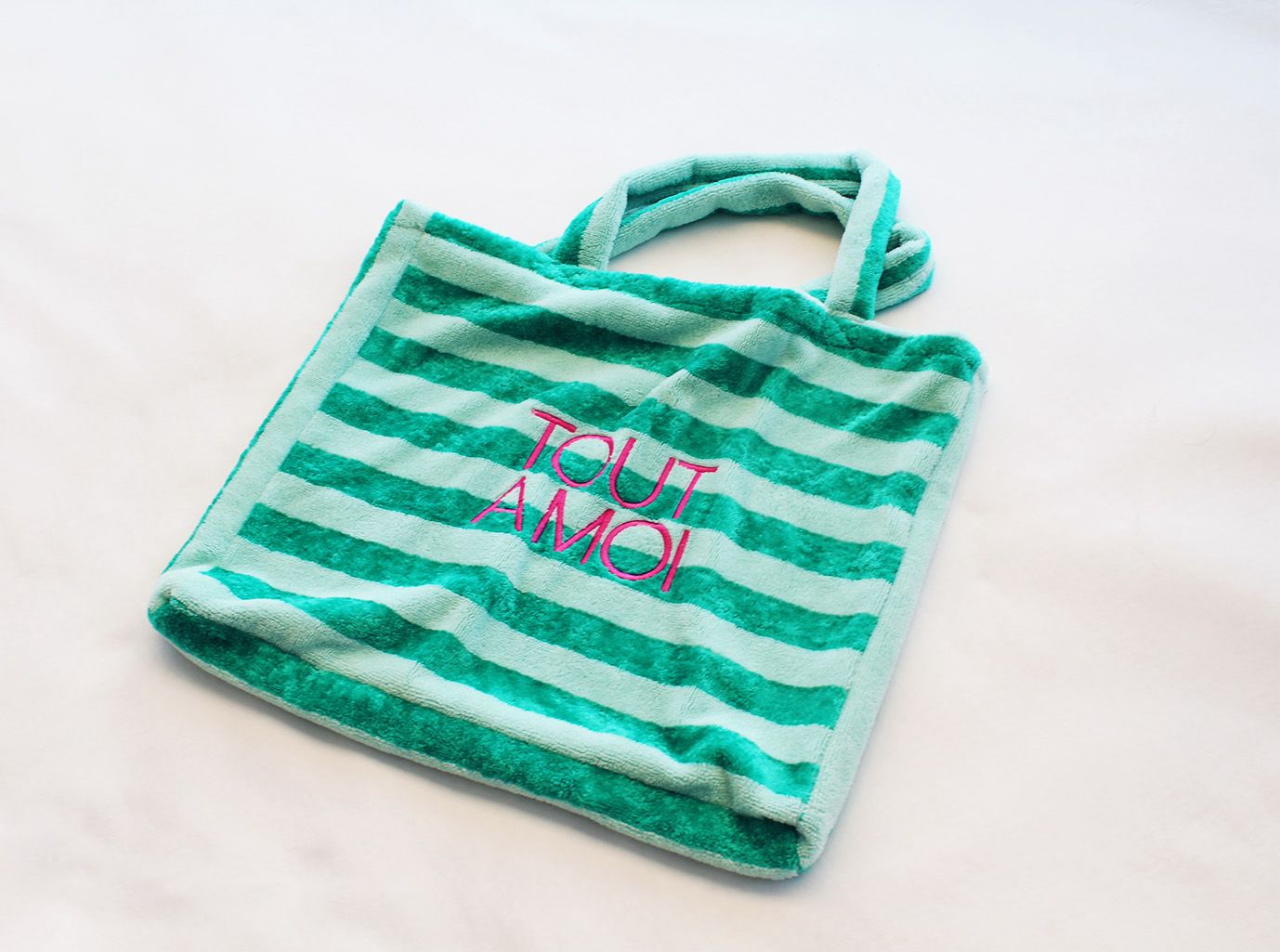 Horizon Bag — Green Stripe
